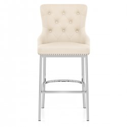 Kunstleder Barhocker Chrom - Grange