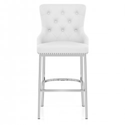 Kunstleder Barhocker Chrom - Grange