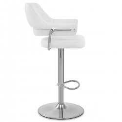 Kunstleder Barhocker - Skyline - Gebürstet Grun