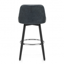 Antik Kunstleder Barhocker - Hamilton Gris
