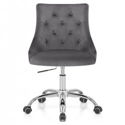 Samt Bürostuhl - Sofia Blau