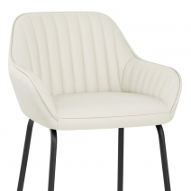 Echtleder Barhocker  - Kanto Beige