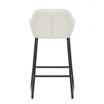 Echtleder Barhocker  - Kanto Beige