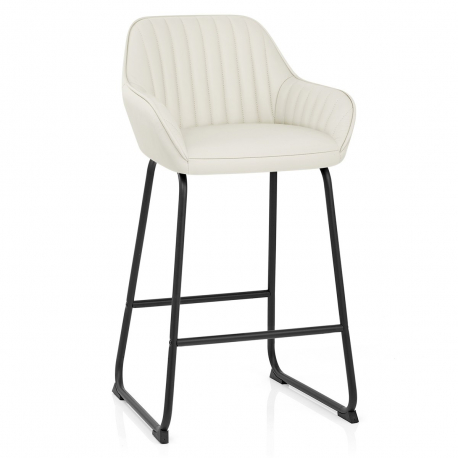 Echtleder Barhocker  - Kanto Beige