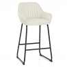 Echtleder Barhocker  - Kanto Beige