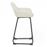 Echtleder Barhocker  - Kanto Beige