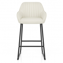 Echtleder Barhocker  - Kanto Beige