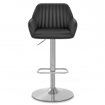Echtleder Barhocker - Tokyo Schwarz