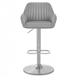 Echtleder Barhocker - Tokyo Braun