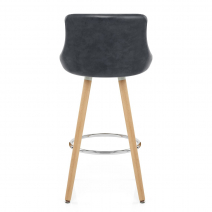 Kunstleder Barhocker Antik - Fuse Grau