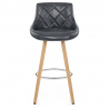 Kunstleder Barhocker Antik - Fuse Grau