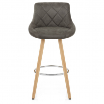 Kunstleder Barhocker - Fuse Dunkelgrau