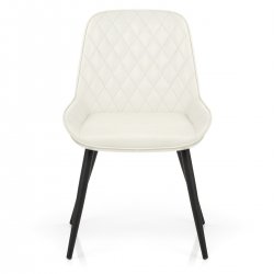 Kunstleder Esszimmerstuhl Antik - Lincoln Braun