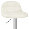 Antik Kunstleder Barhocker - Spark Beige