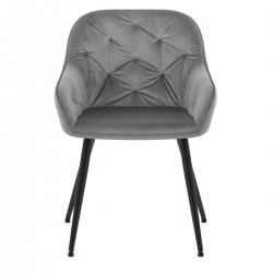 Esszimmerstuhl Samt - Henderson Blau