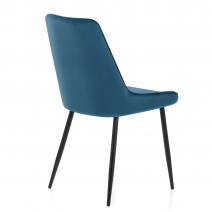 Esszimmerstuhl Samt - Chevy Blau
