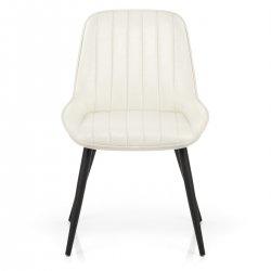 Kunstleder Esszimmerstuhl - Mustang Blau