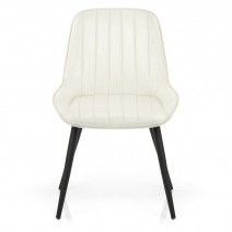 Kunstleder Esszimmerstuhl - Mustang Beige