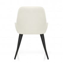 Kunstleder Esszimmerstuhl - Mustang Beige