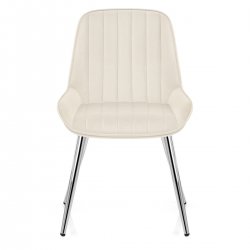 Samt Esszimmerstuhl Chrom - Mustang Gelb