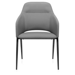 Esszimmerstuhl Kunstleder -...