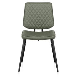 Esszimmerstuhl Kunstleder -...