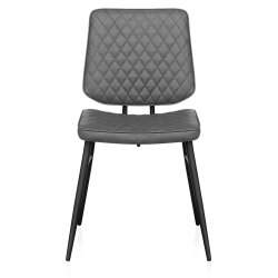 Esszimmerstuhl Kunstleder -...