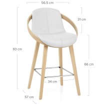 Barhocker Kunstleder - Atom