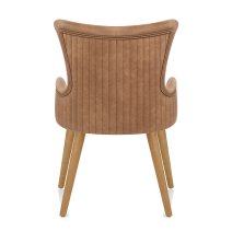 Esszimmerstuhl Kunstleder Holz - Diablo