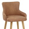 Holzbarhocker Kunstleder - Diablo