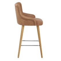 Holzbarhocker Kunstleder - Diablo