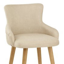Holzbarhocker Kunstleder - Diablo