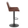Gasdruckfeder Barhocker Kunstleder - Mustang