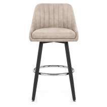 Wildlederimitat Barhocker - Hamilton