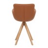 Holzbarhocker Echtleder - Rome