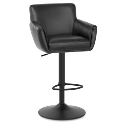 Metall Barhocker Echtleder...
