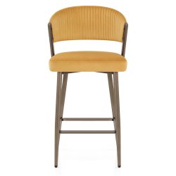 Samt Barhocker - Lusso