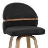 Stoff Barhocker Holz - Odessa