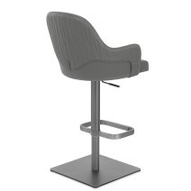 Graphit Barhocker Kunstleder - Antonia