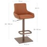 Barhocker Bronze - Olivia