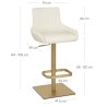 Barhocker Gold - Olivia