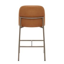 Echtleder Barhocker Bronze - Cruz