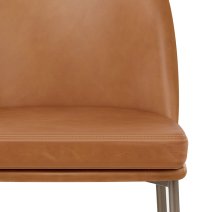 Echtleder Barhocker Bronze - Cruz