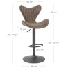 Stoff Barhocker - BB Swivel