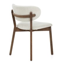 Heller Eichenholz-Stoffstuhl - Maya