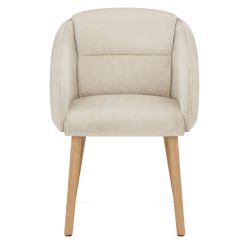 Holz-Stoffstuhl - Asti