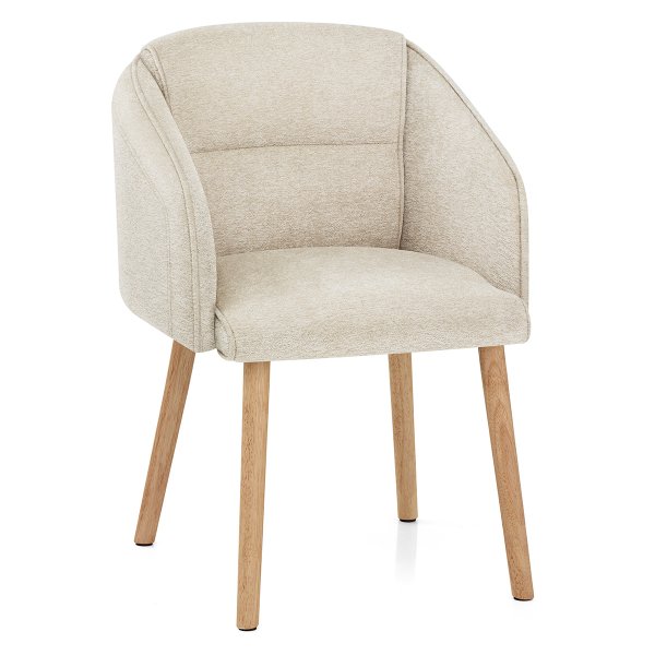 Holz-Stoffstuhl - Asti