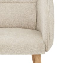 Holz-Stoffstuhl - Asti