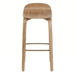 Barhocker Hell Holz - Curve