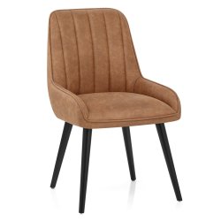 Kunstleder Stuhl - Rosa